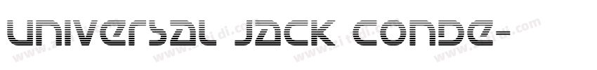 Universal Jack Conde字体转换